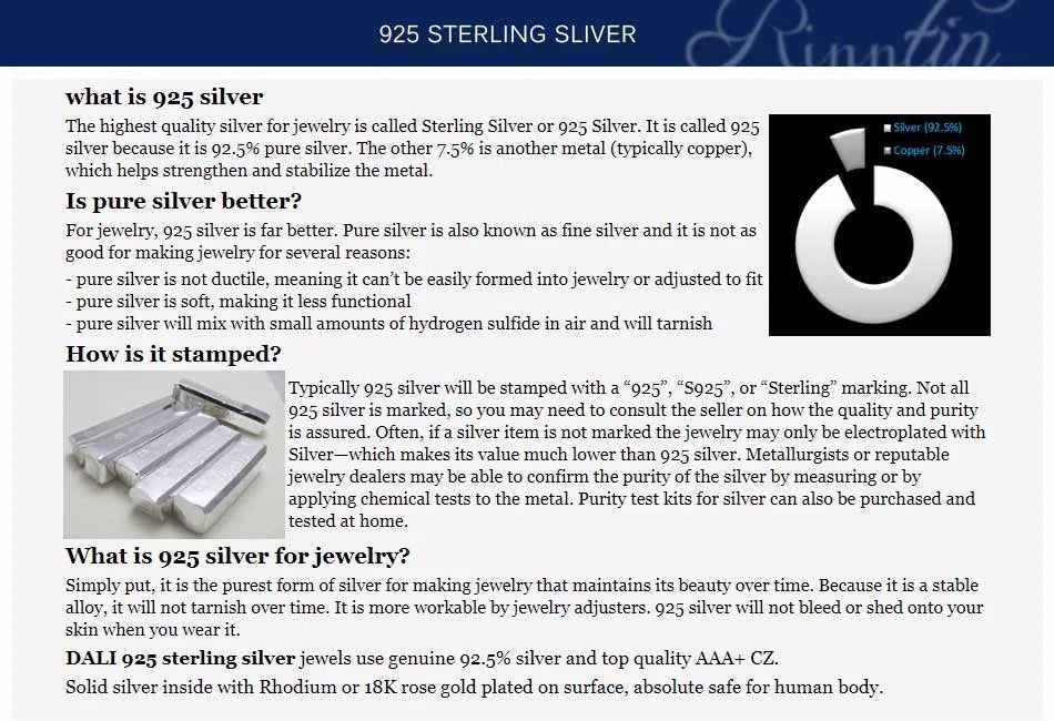 Rinntin Vintage 925 Sterling Silver Link Necklace Fashion Women Men Dainty Neck Chain Hip Hop Rhodium Neck Jewelry Gift SC21