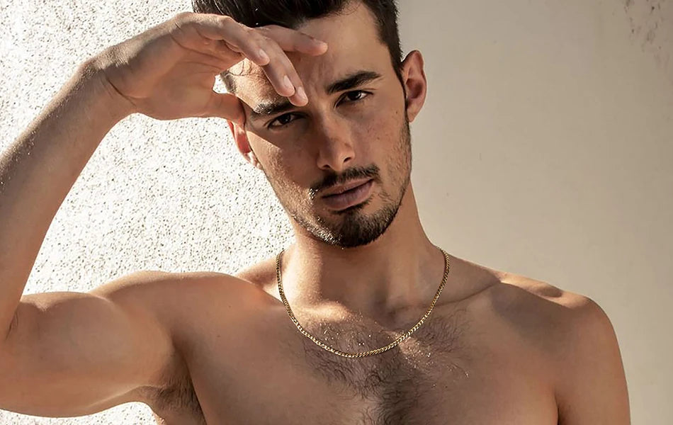 Rinntin 18K Gold Over 925 Sterling Silver 3mm/5mm Italian Diamond Cut Cuban Link Curb Chain Necklace for Women Men Jewelry SC60