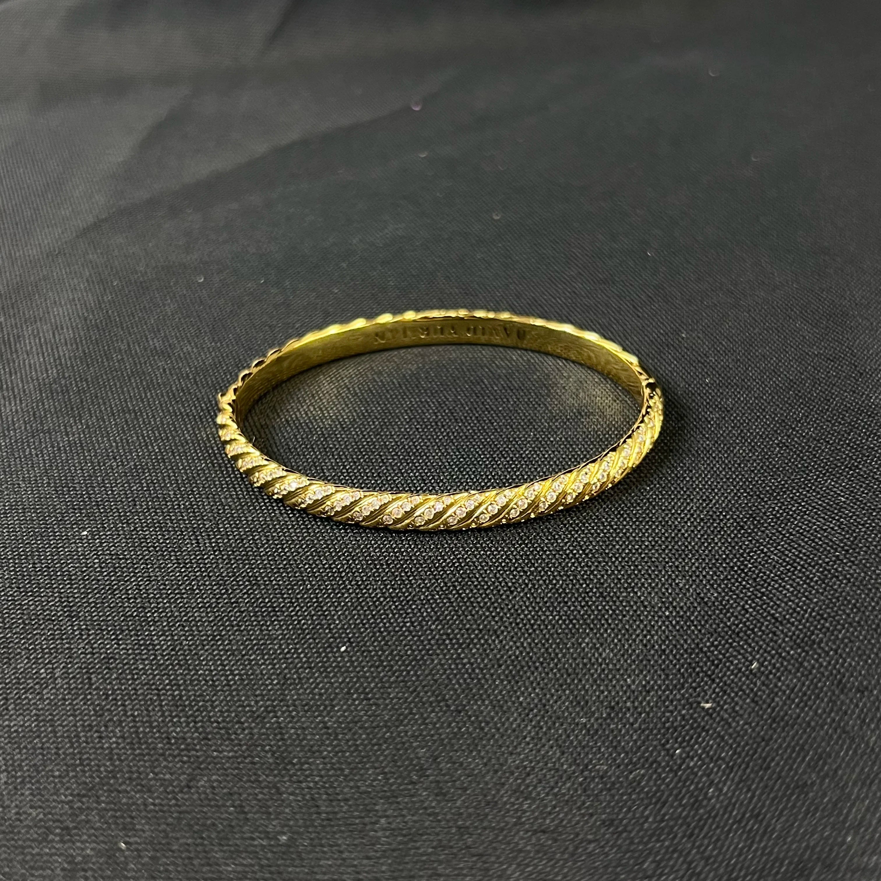 S925 sterling silver 2025 new 6.2mm carved wave bracelet neutral fashion personality trend retro simple luxury jewelry gift