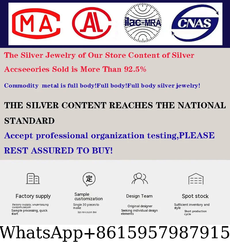 925 Sterling Silver Necklace With Simple Geometric Beads Choker Shiny And Delicate Collarbone Chain For Women Fashion Jewellery