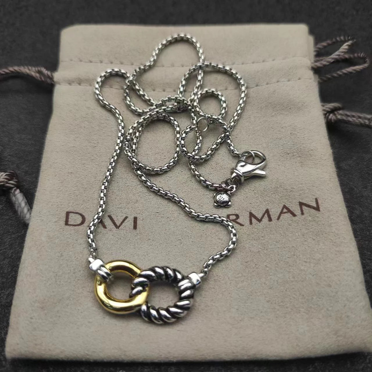 2025 New DY High-Quality Pendant Necklaces for Men and Women Elegant Versatile Designs