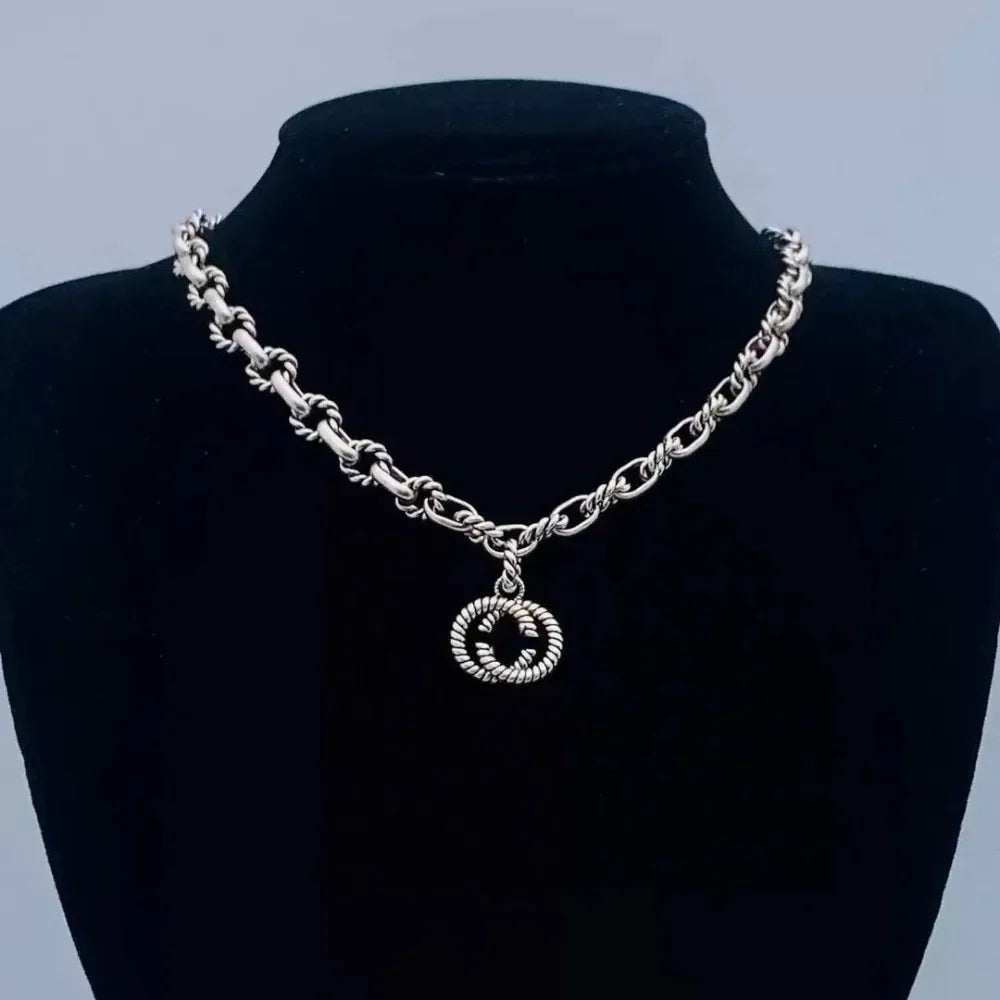 2025 Fashion Coarse Necklace Fashion Classic Vintage Suitable for Women