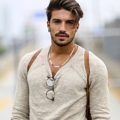 Vintage Silver Link Neck Chain