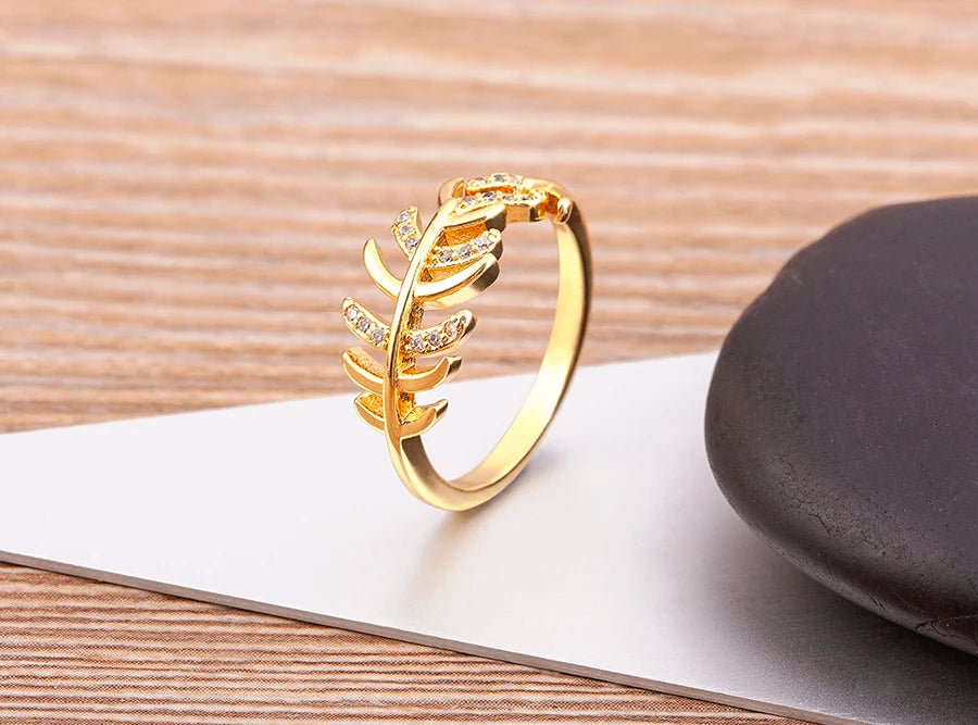 Nidin Adjustable Toe Rings For Women Girls Simple Beach Open Exquisite Design Leaf Shape Lucky Summer Ring Foot Jewelry Gift