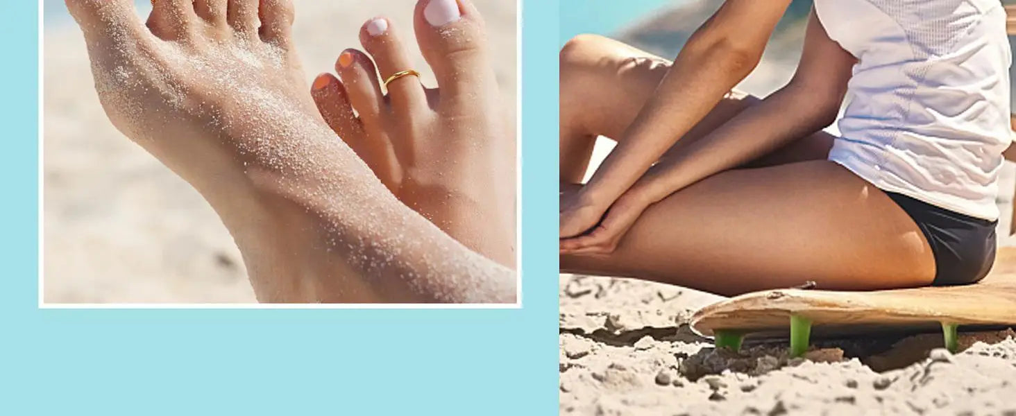 2Pcs 14K Gold Plated Toe Rings for Women Simple Open Band Toe Ring Adjustable Toe Rings Jewellry Gifts