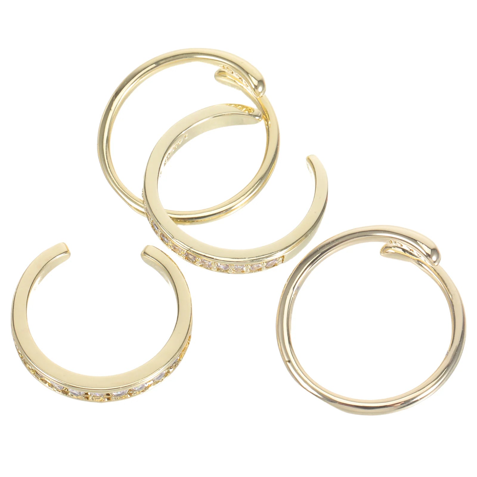 4Pcs Open Adjustable Toe Rings for Women Summer Beach Jewelry Set Boho Toe Rings Lightweight Comfortable Foot Jewelry for Women