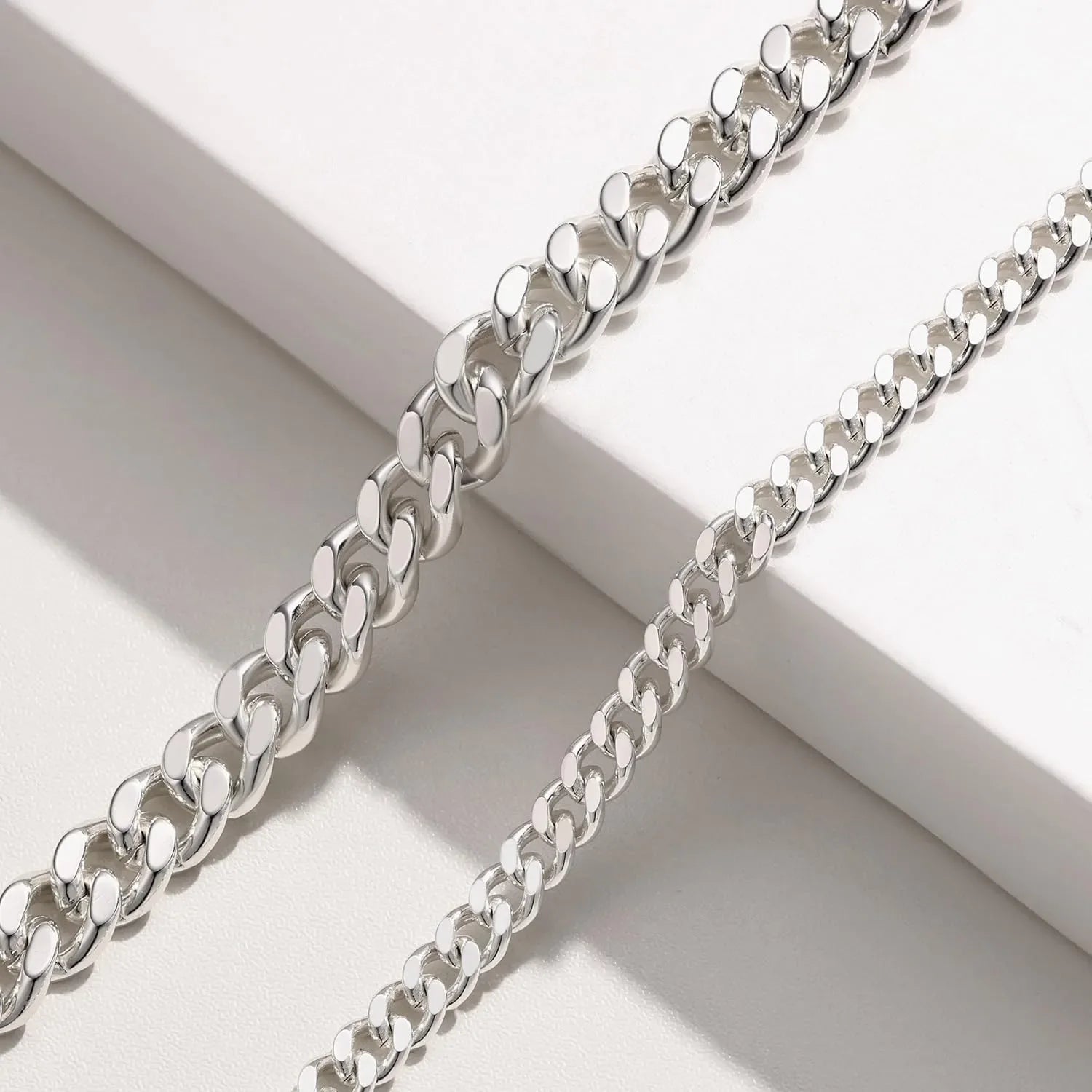 Gold Ankle Bracelets for Women K Gold Plated/Silver Anklets for Women Waterproof Minimalist Cuban Link Anklets Set Gift