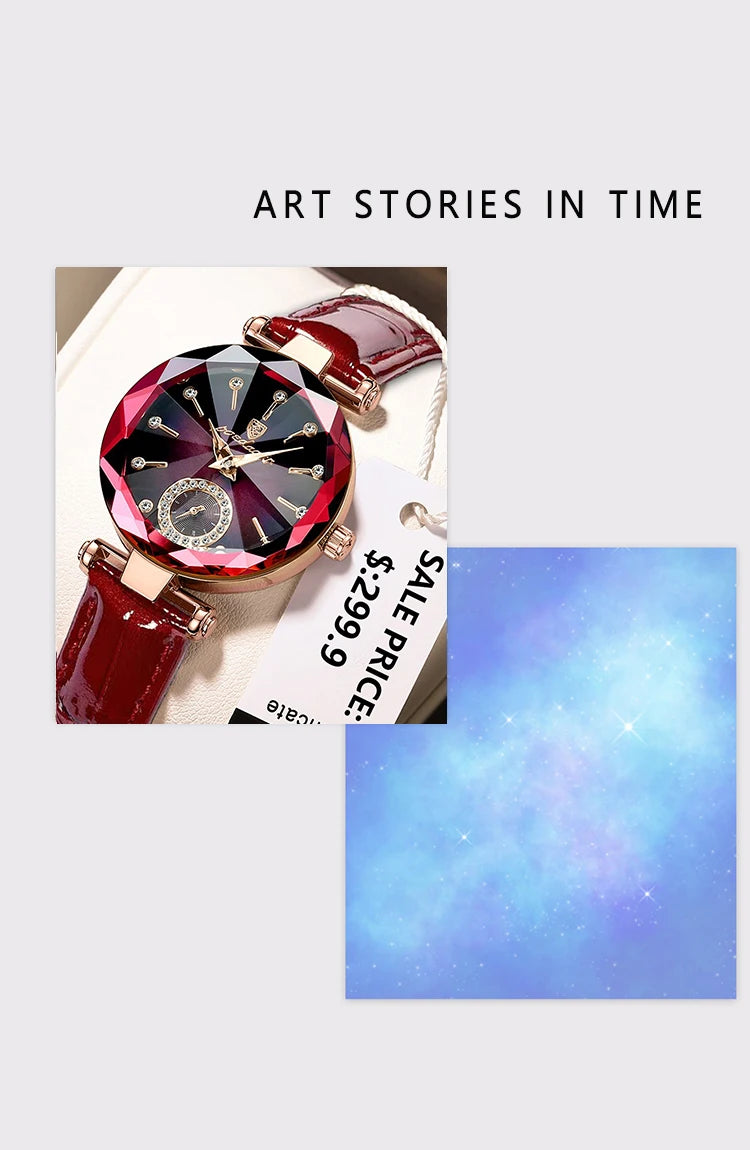 POEDAGAR Top Luxury Watches For Women Waterproof Leather High Quality Quartz Woman's Watch Casual Fashion Ladies Wristwatch Gift