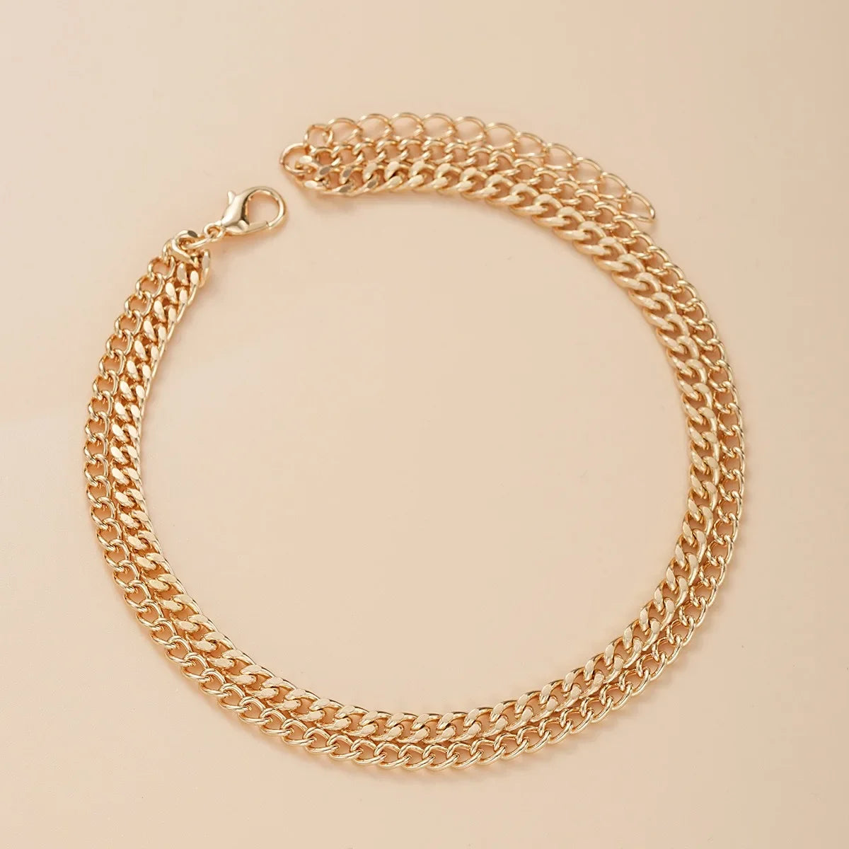 Gold Ankle Bracelets for Women K Gold Plated/Silver Anklets for Women Waterproof Minimalist Cuban Link Anklets Set Gift