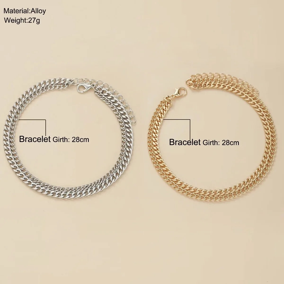 Gold Ankle Bracelets for Women K Gold Plated/Silver Anklets for Women Waterproof Minimalist Cuban Link Anklets Set Gift