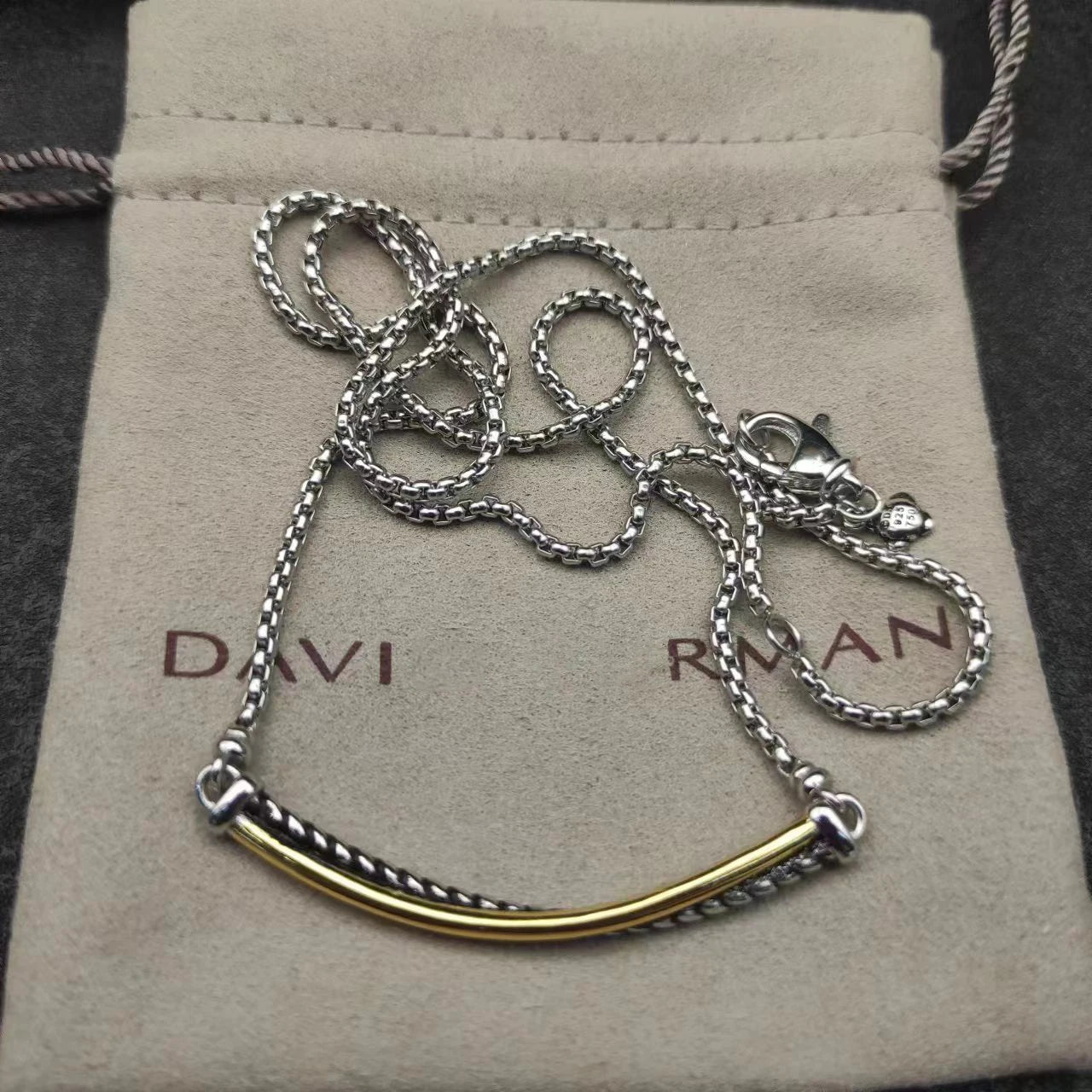 2025 New DY High-Quality Pendant Necklaces for Men and Women Elegant Versatile Designs
