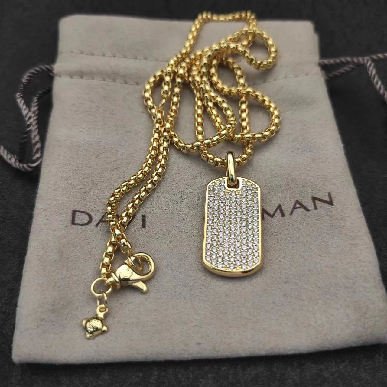 2025 New DY High-Quality Pendant Necklaces for Men and Women Elegant Versatile Designs