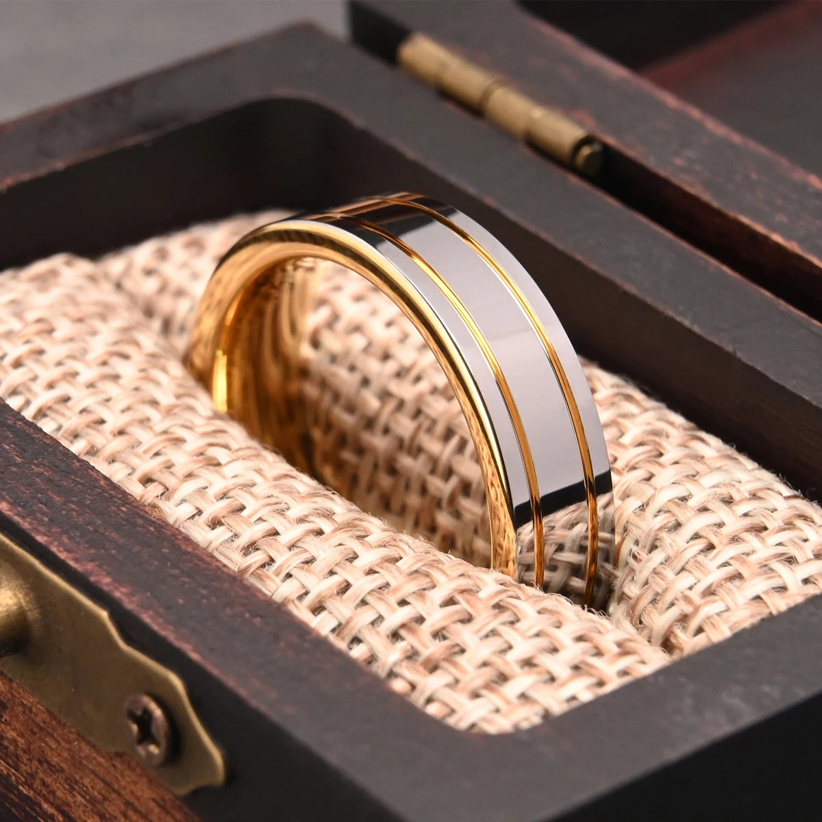 6MM tungsten carbide ring  Men's wedding bands couple engagement rings anillos bague homme pareja de compromiso fashion jewelry