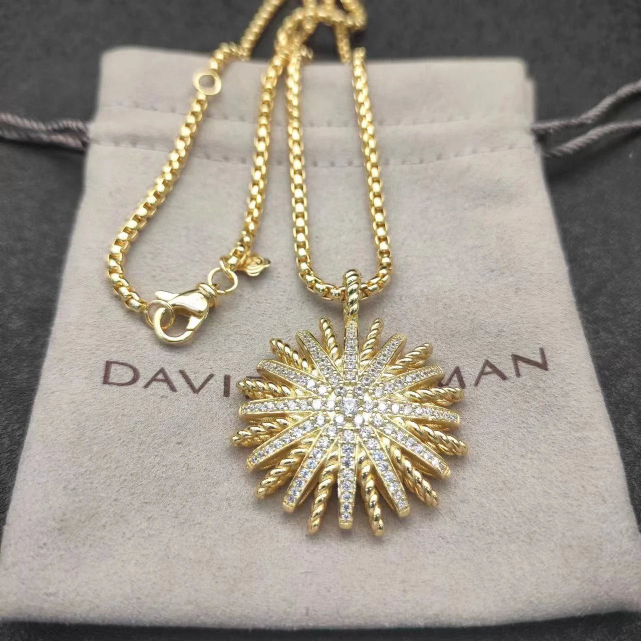 2025 New DY High-Quality Pendant Necklaces for Men and Women Elegant Versatile Designs